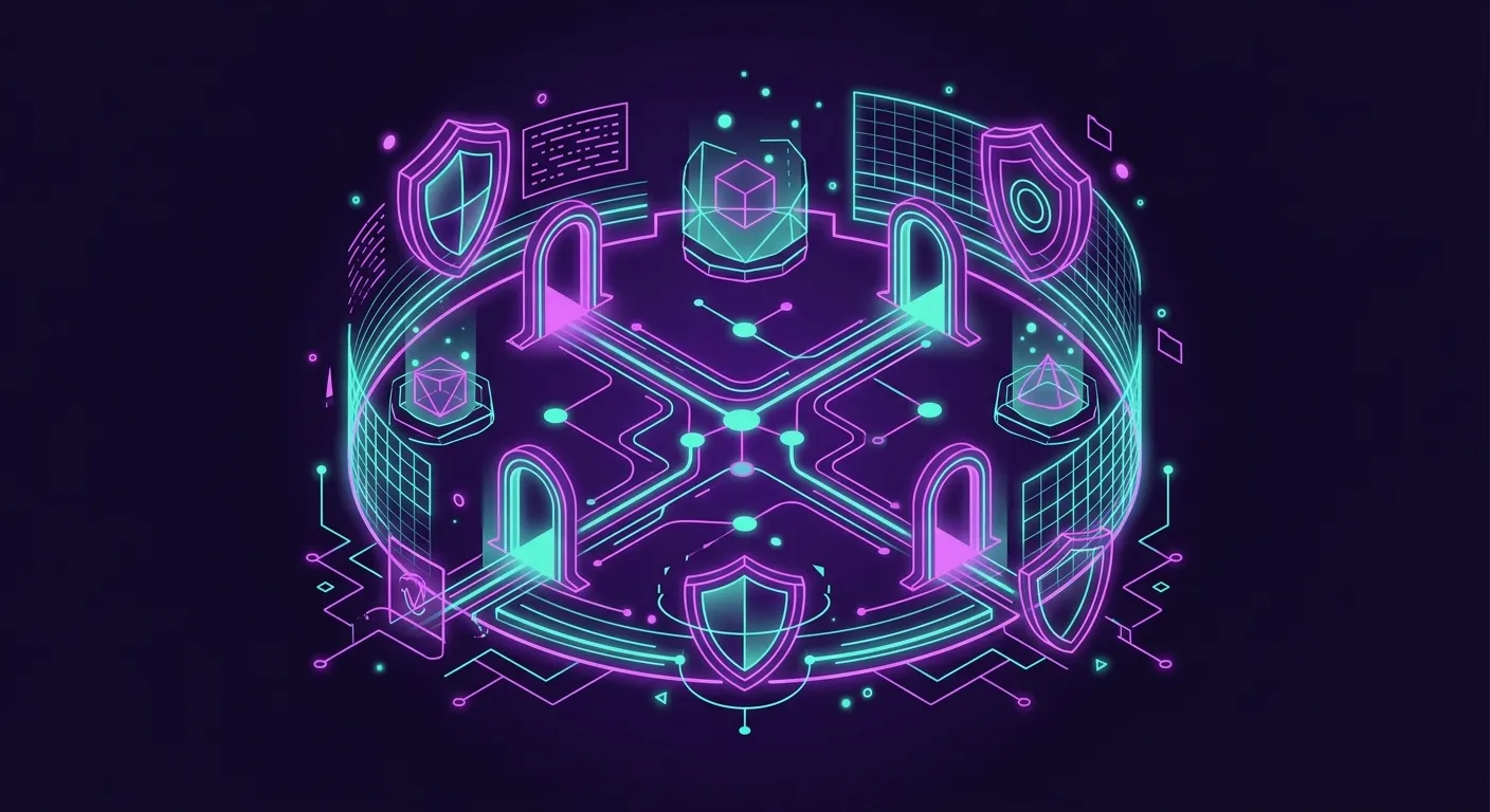 Ilustrasi sistem proteksi jaringan link alternatif asik77 arcade modern